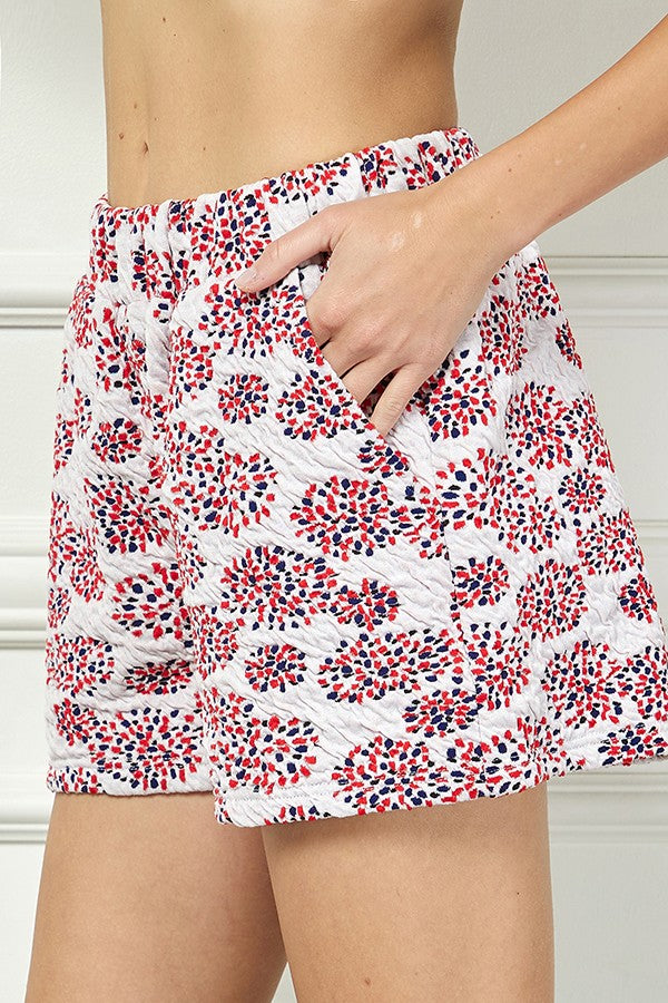 Fireworks Jacquard Shorts - Final Sale 40% off in cart