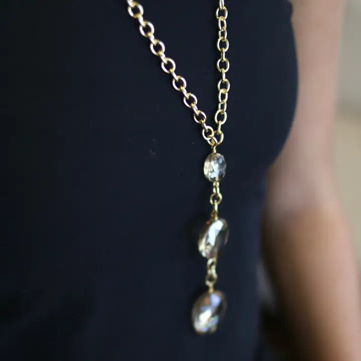 Inspire Designs Fancy Girl Drop Necklace - Final Sale 30% off in cart