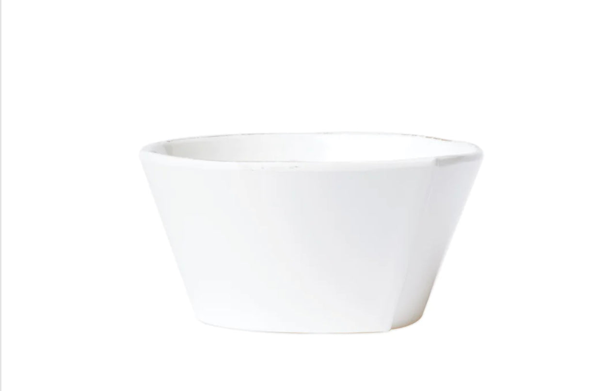 Vietri Lastra Melamine Stacking Cereal Bowl