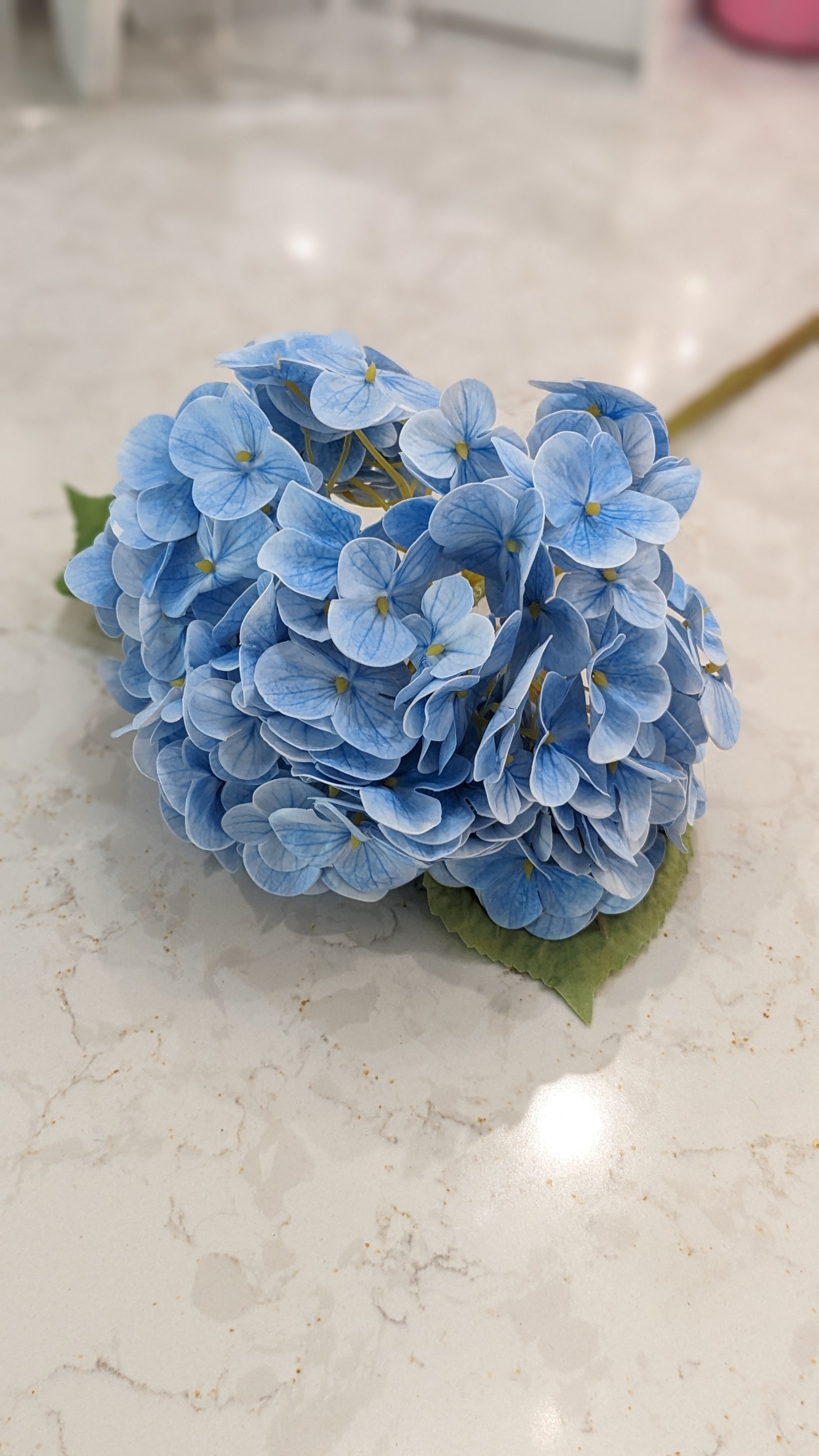 Real Touch Hydrangea Stem