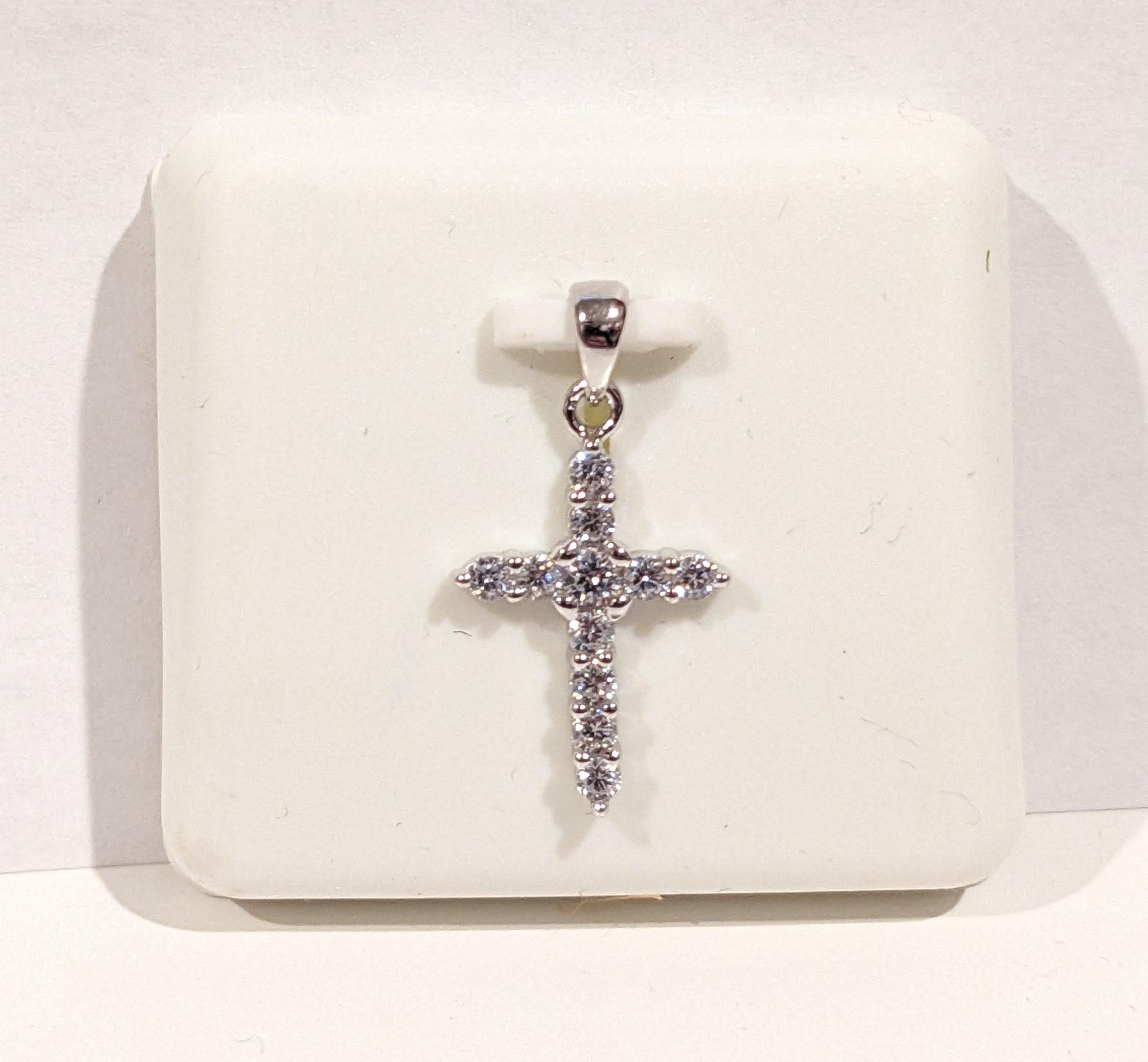 The Classic Cross Sterling Silver Charm