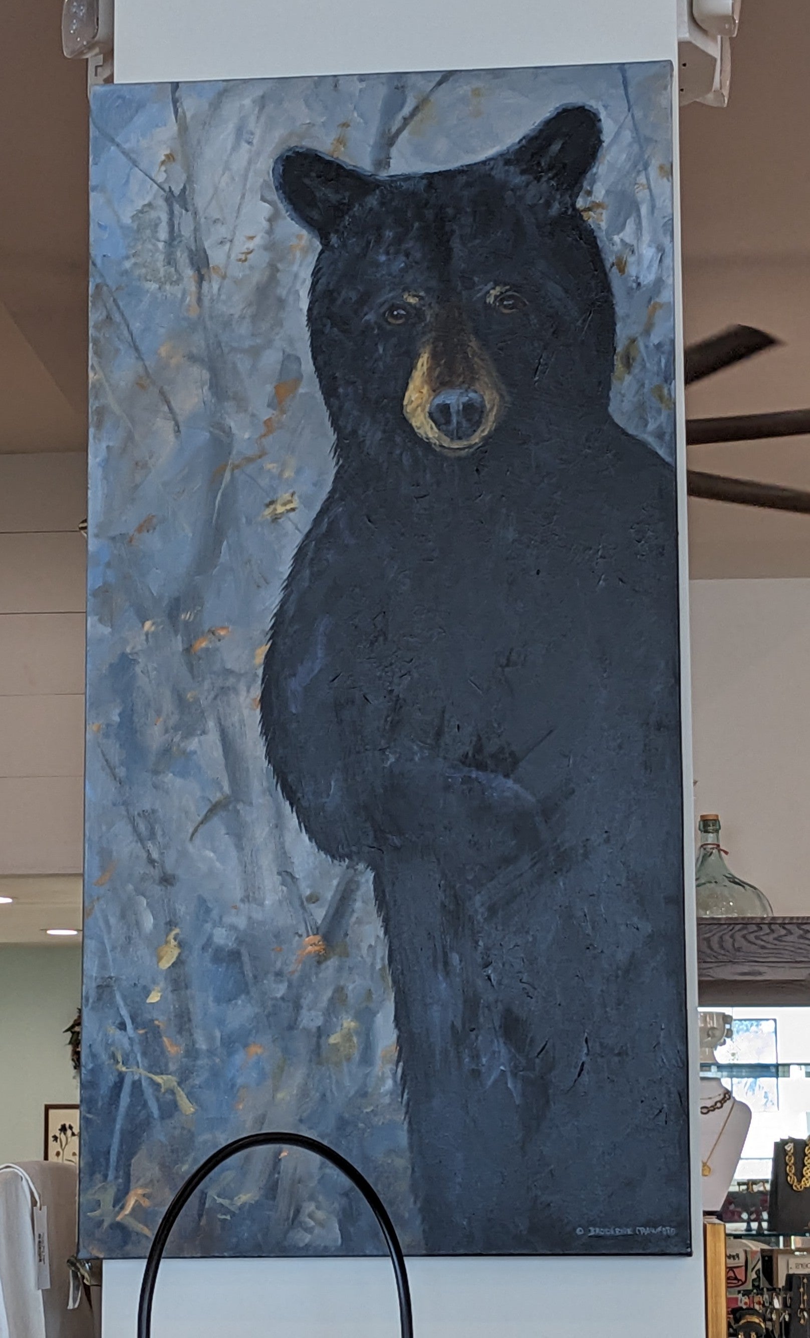 Standing Bear Painting by Broderick Crawford