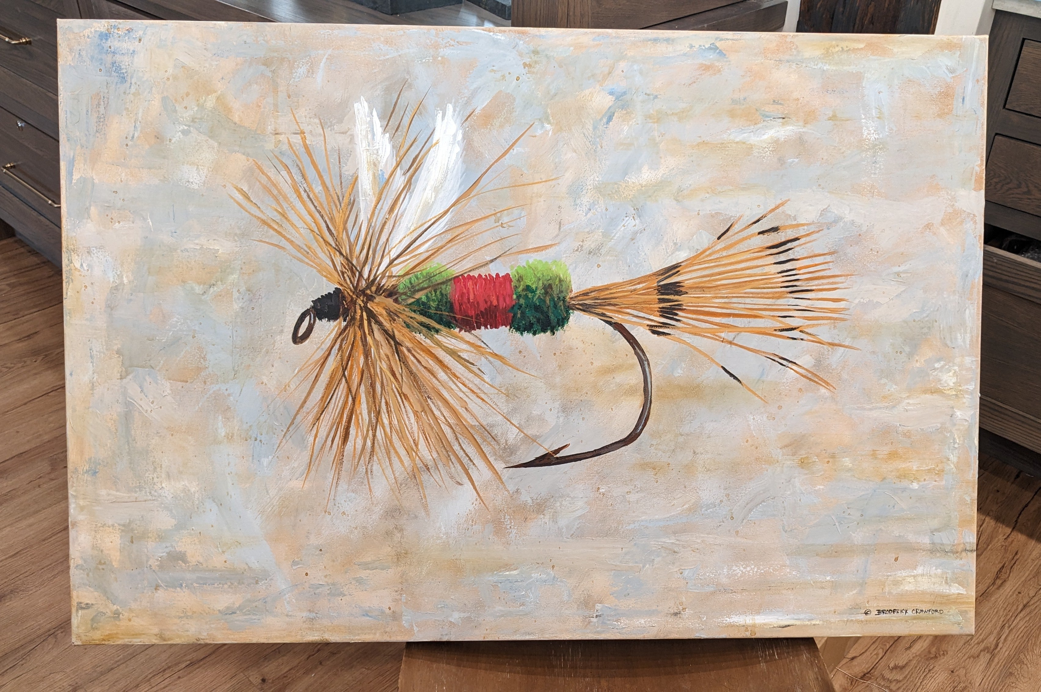 Royal Coachman Painting by Broderick Crawford