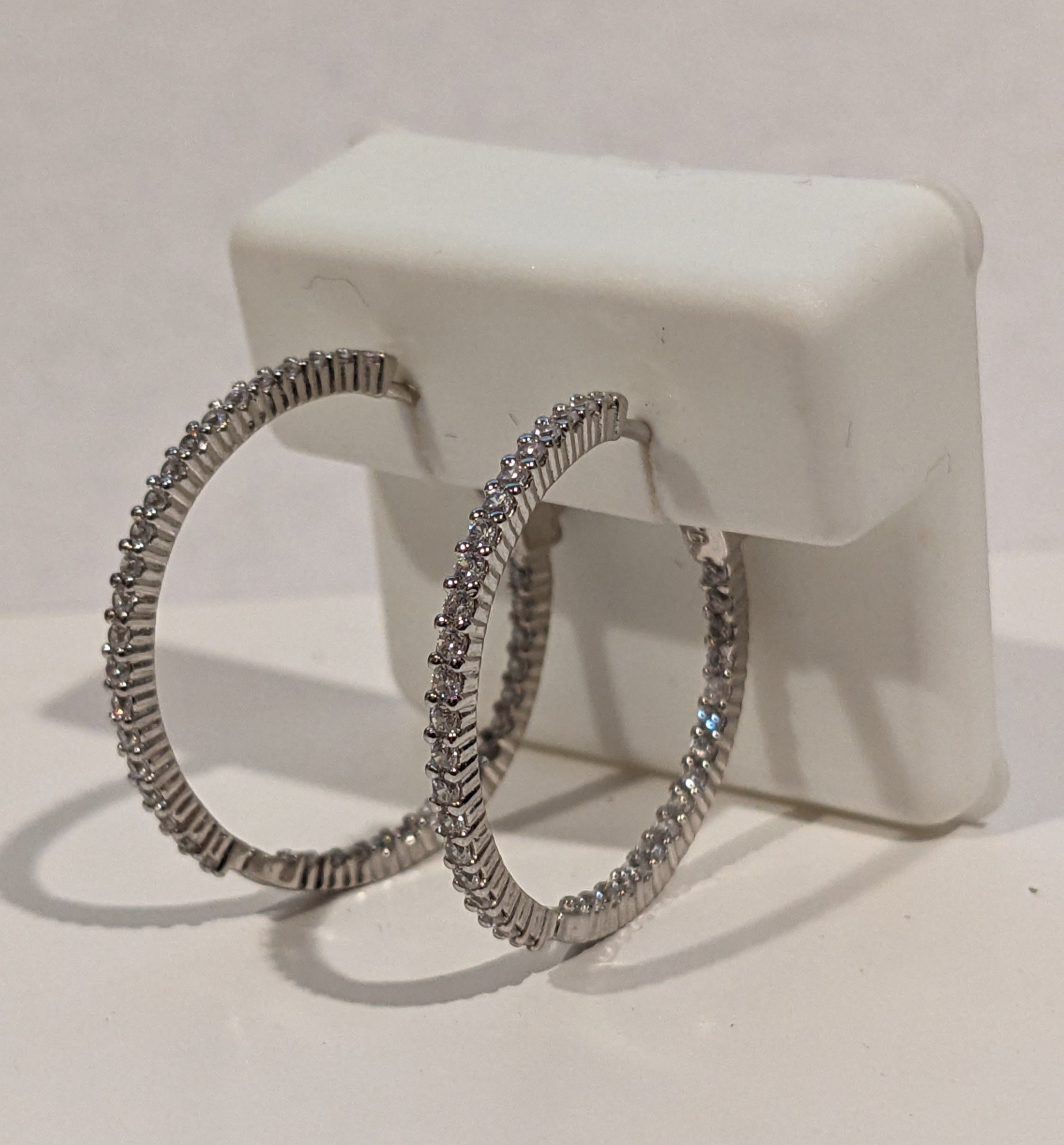 The First Wife Sterling Silver Hoops