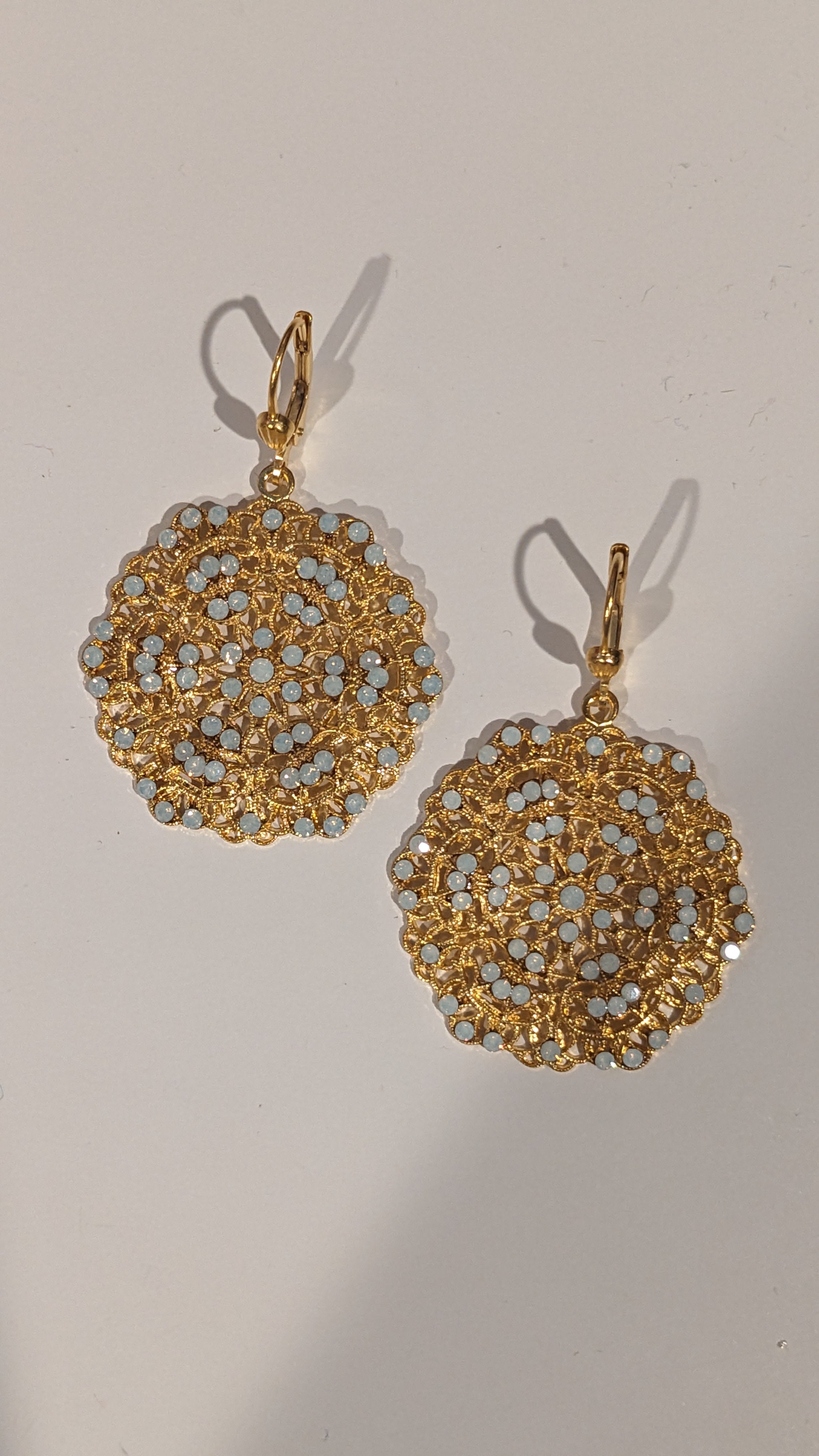 Lacey Crystal Earrings