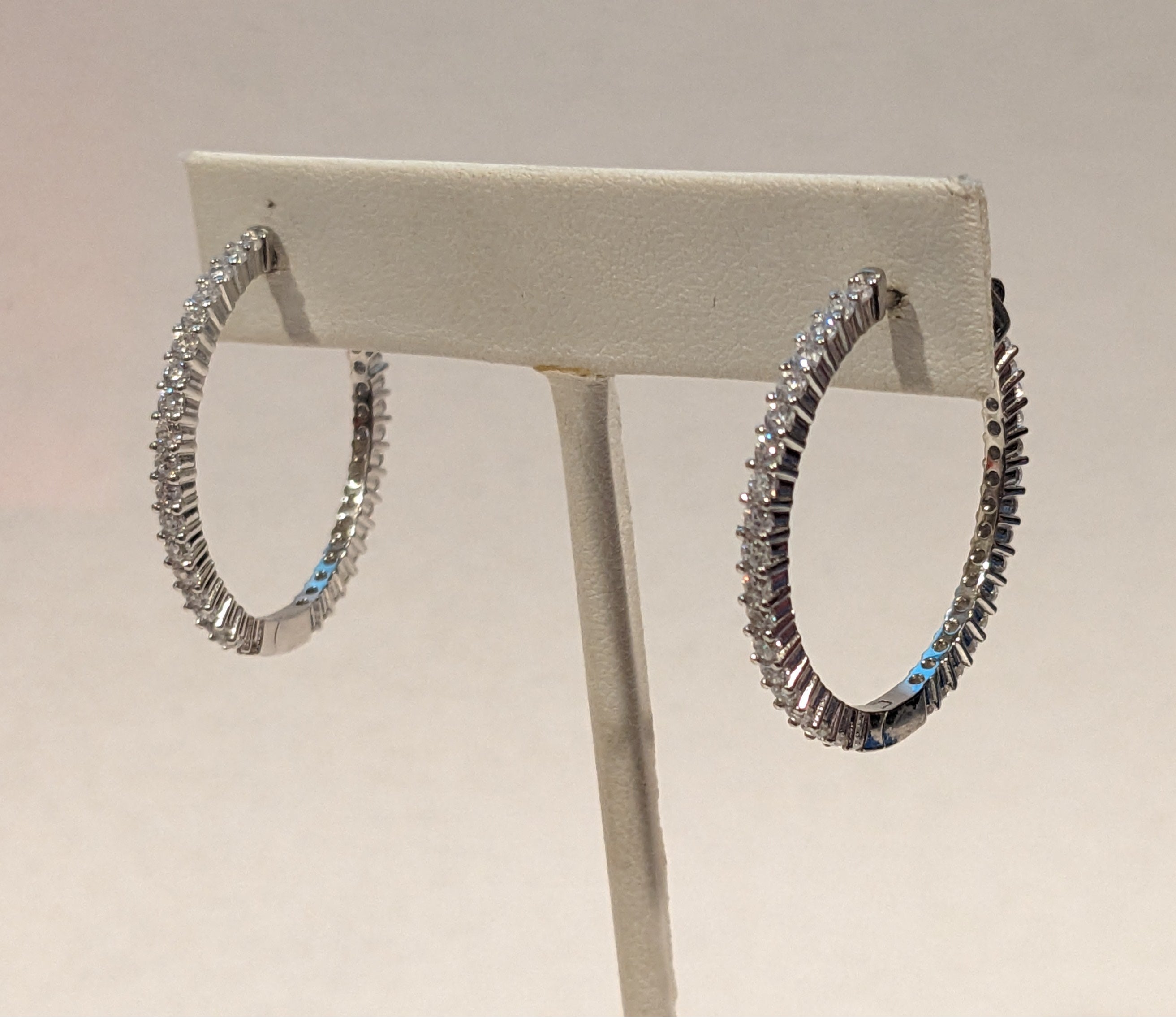 The First Wife Sterling Silver Hoops