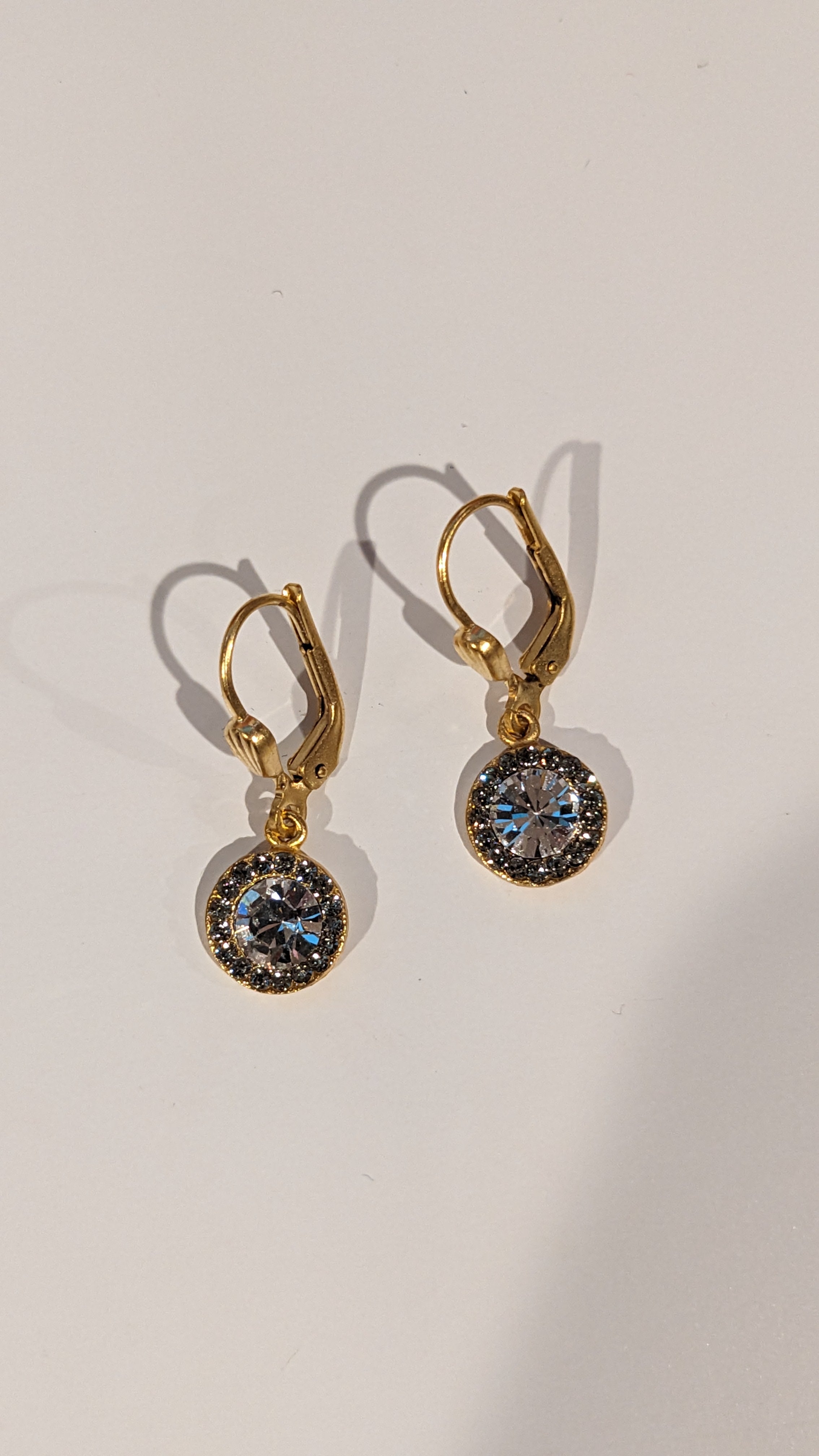 Rhinestone Crystal Pave Earrings