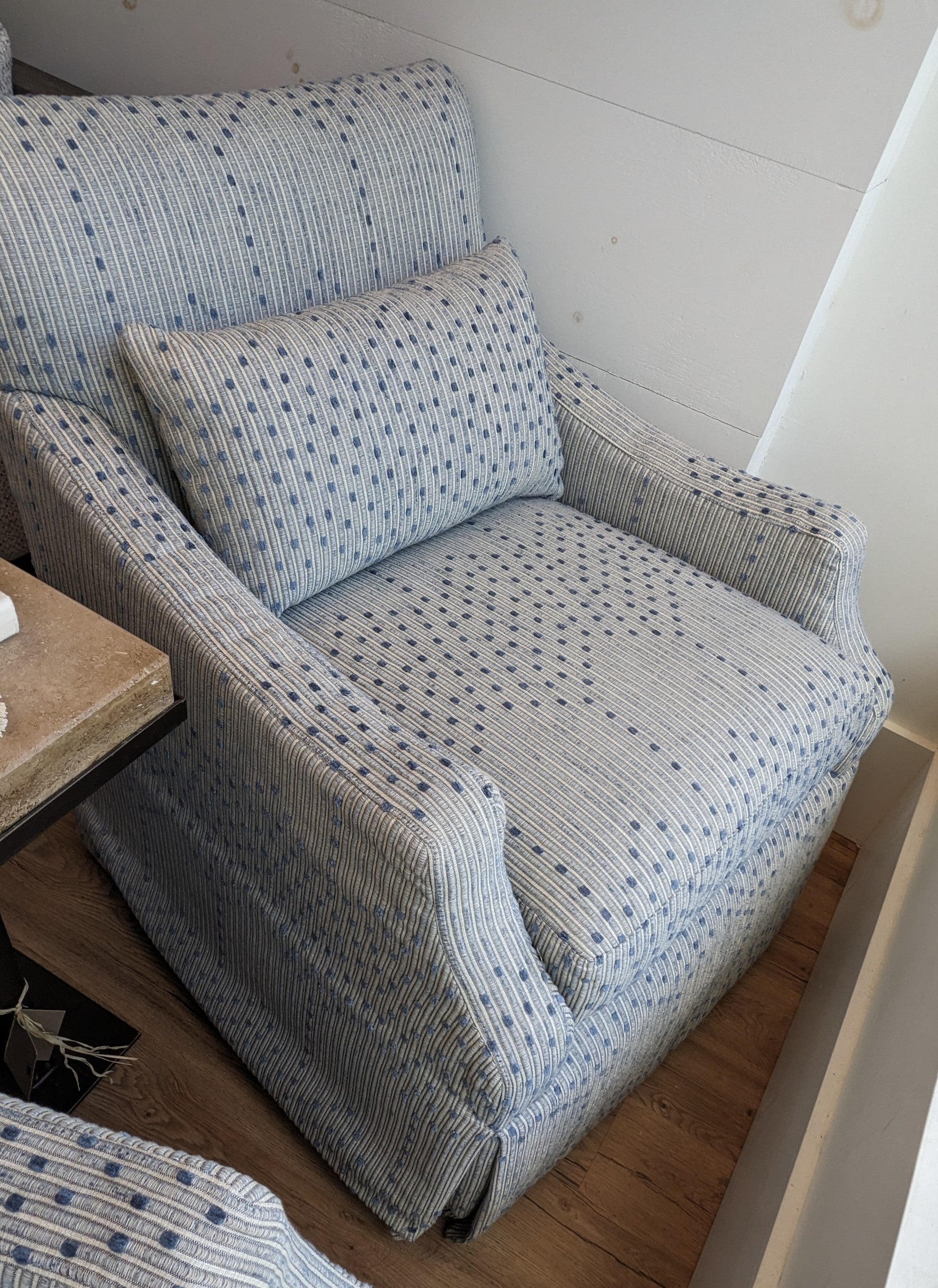 Katie Swivel Glider Accent Chair