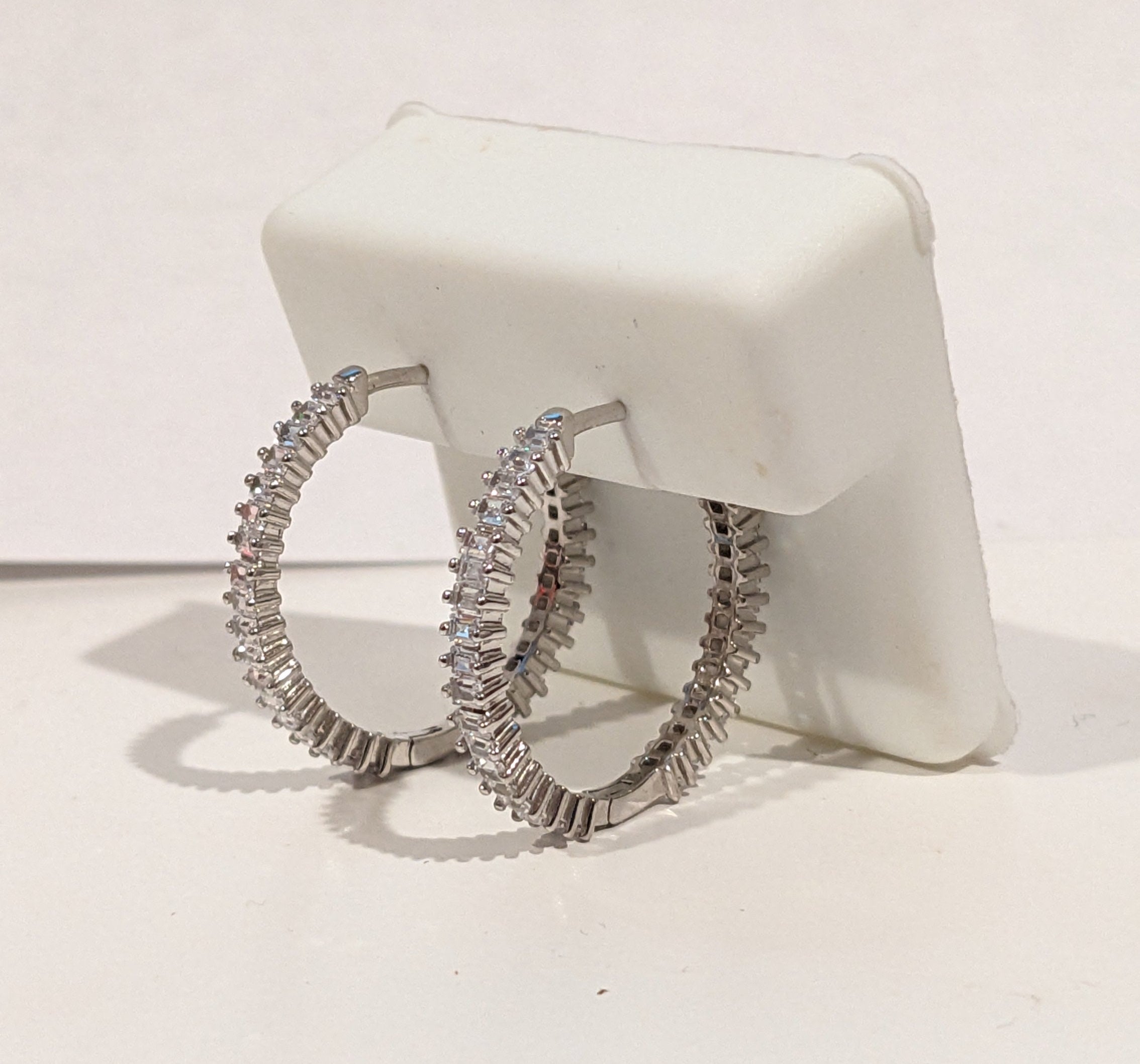 The New Wife Sterling Silver Hoops