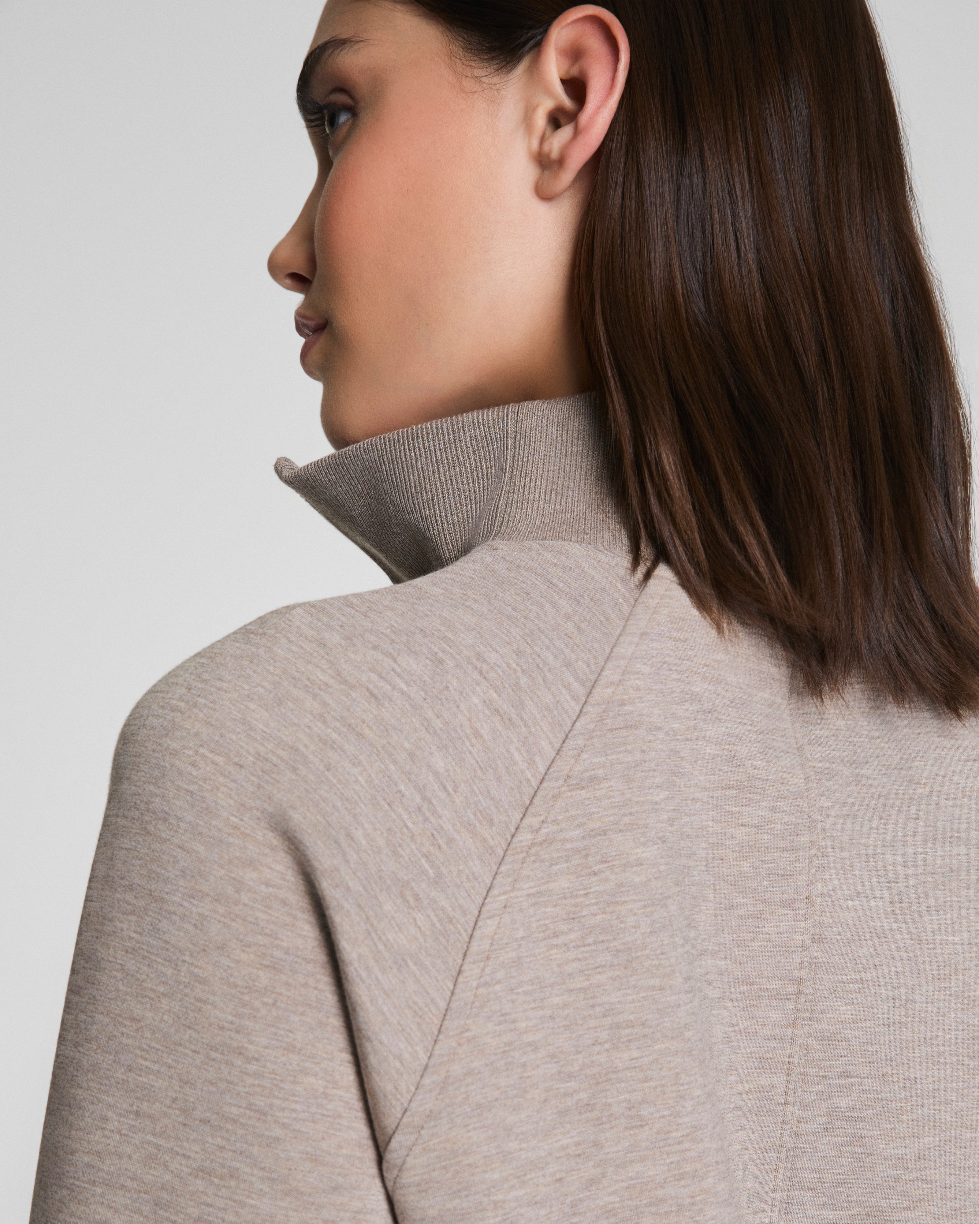 SPANX AirEssentials Brushed Half Zip Tunic