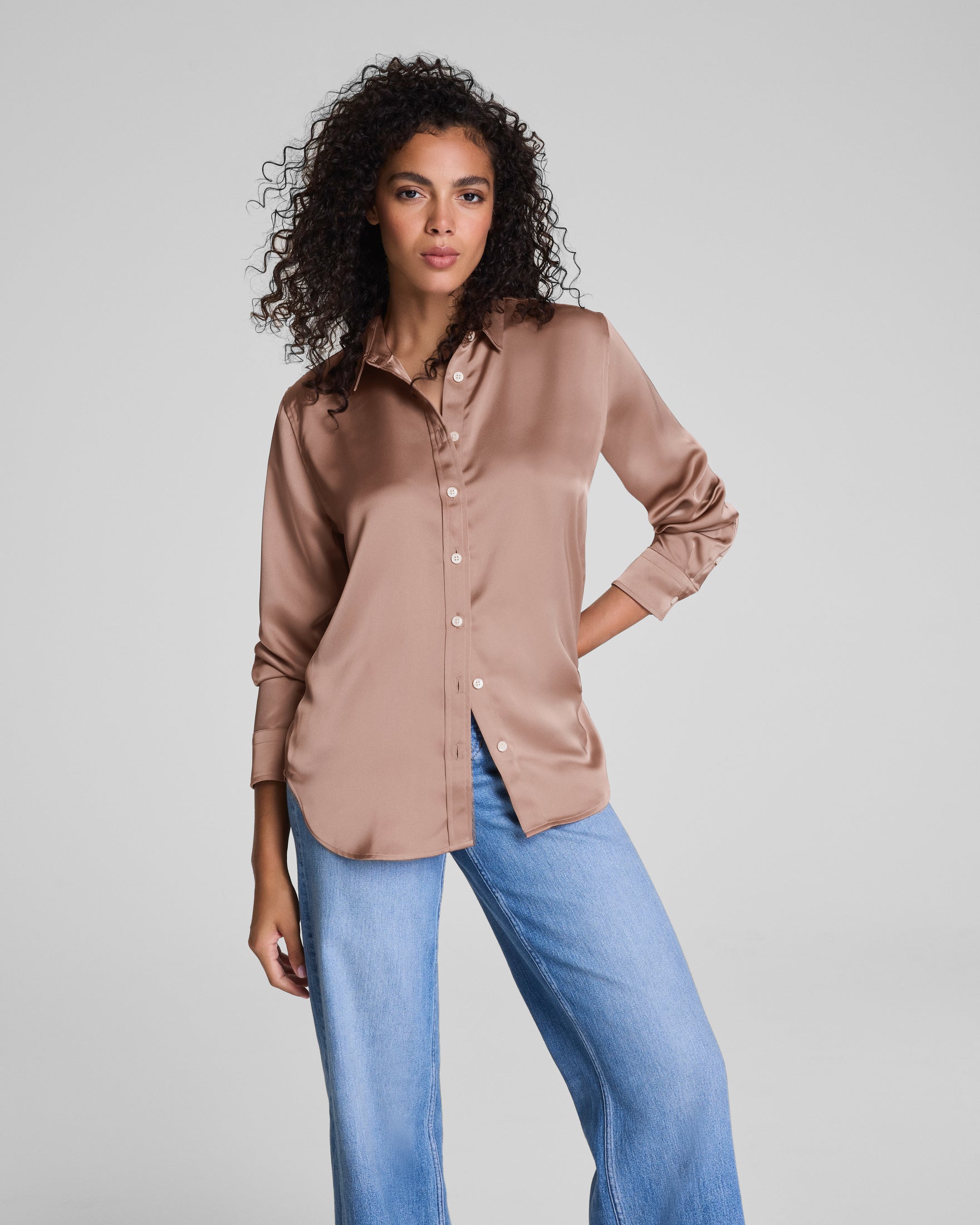 SPANX Silky Smooth Button Down