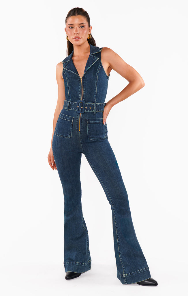 R*N様 house on the hill jumpsuit Ballet 7 Show Me Your Mumu Jacksonville Jumpsuit - Thunder – Treehouse On Main