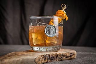 Initial Double Old Fashioned Glass