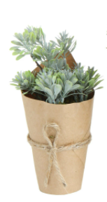 Paper Wrapped Faux Plant - 4 styles