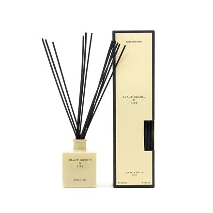 Cereria Molla Black Orchid & Lily Reed Diffuser