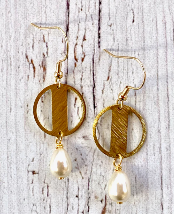 Inspire Designs Simple Circle Earring - Final Sale 30% off in cart