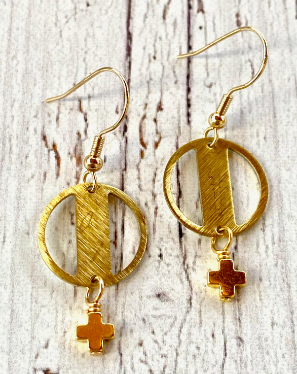 Inspire Designs Simple Circle Earring - Final Sale 30% off in cart