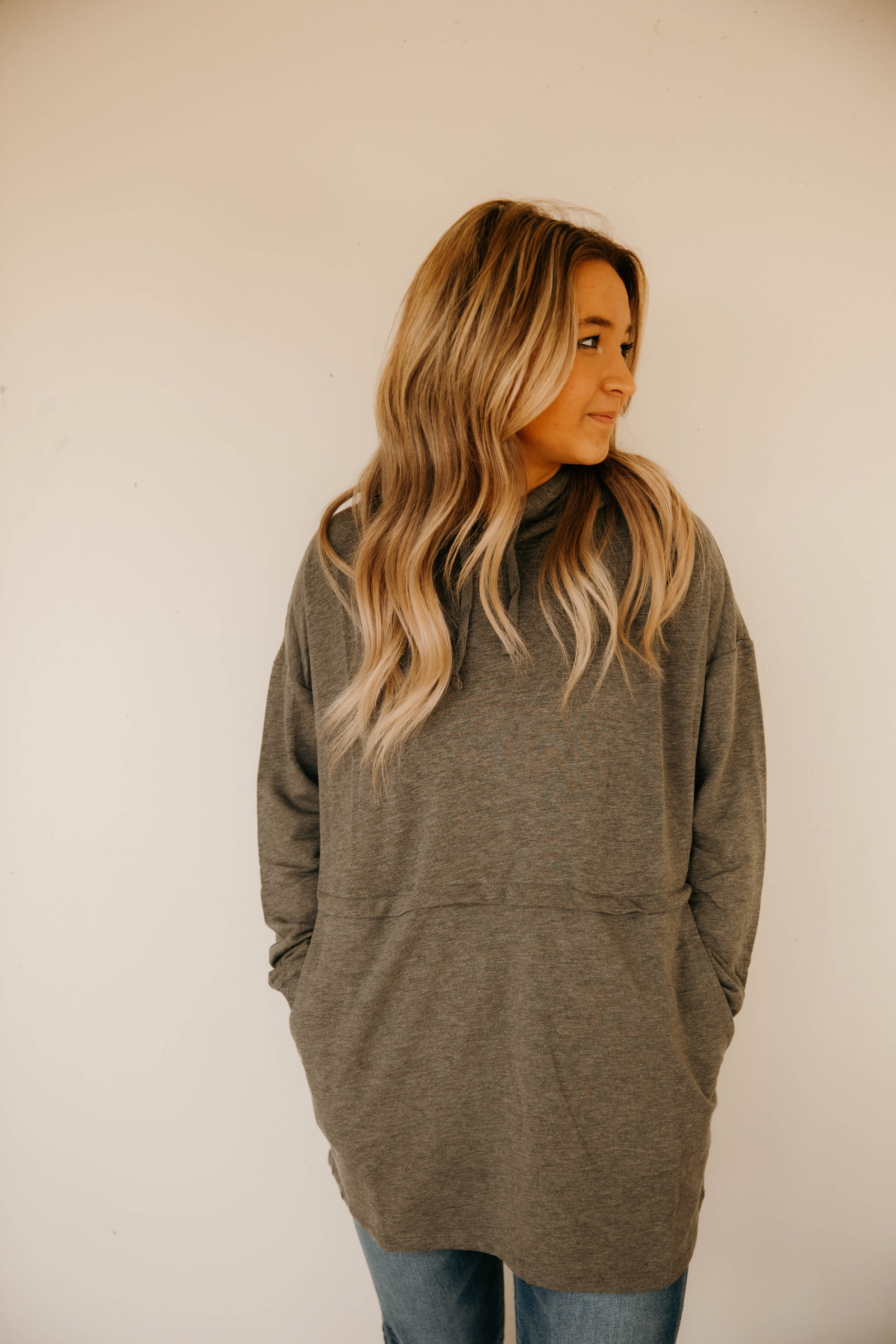 Barefoot Dreams Malibu Collection Fleece Luxe Lounge Anorak Sweatshirt - Final Sale 30% off in cart