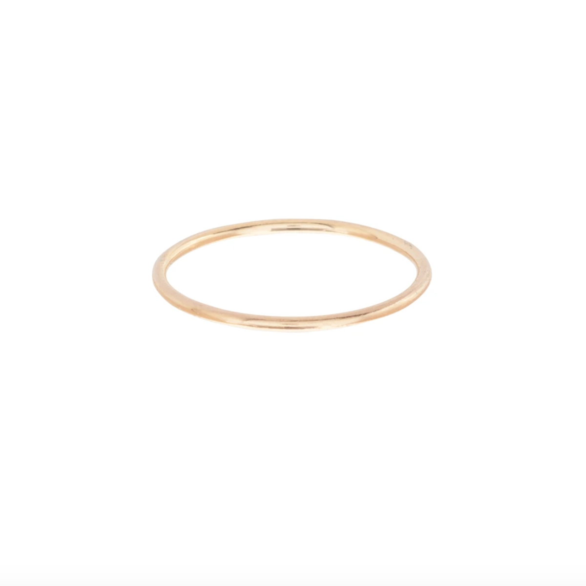E Newton Classic Gold Thin Band Ring
