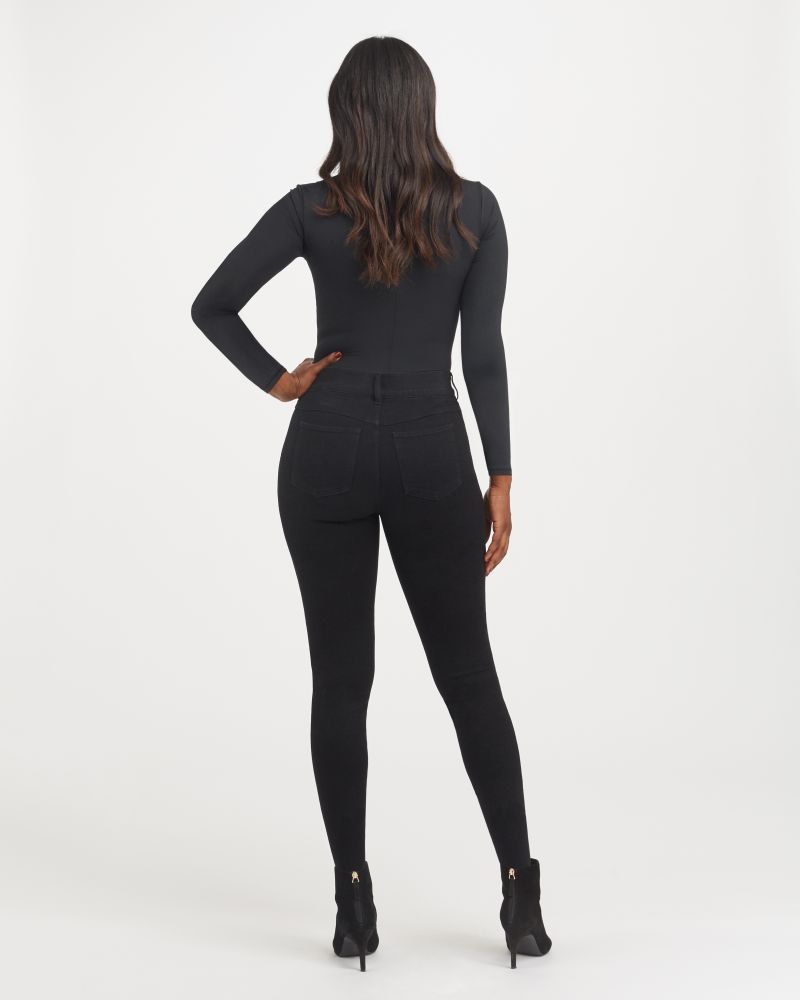 SPANX Ankle Skinny Jeans - Clean Black - Final Sale