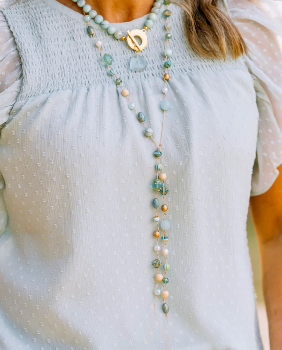 Inspire Designs Mixed Up Prayer Beads Necklace - Final Sale
