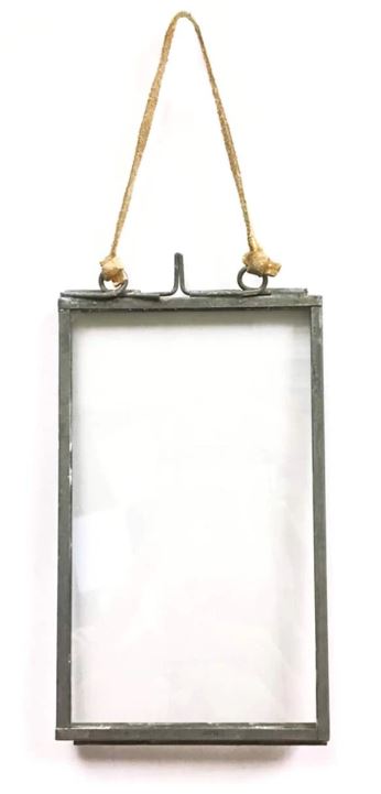 Zinc Glass Mini Frame