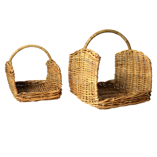 Monterey Rattan Log Basket