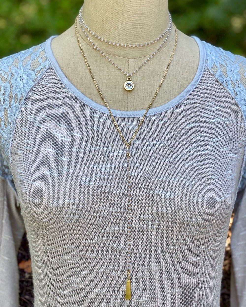 Inspire Designs Twinkle Midlength Necklace - Final Sale 30% off in cart