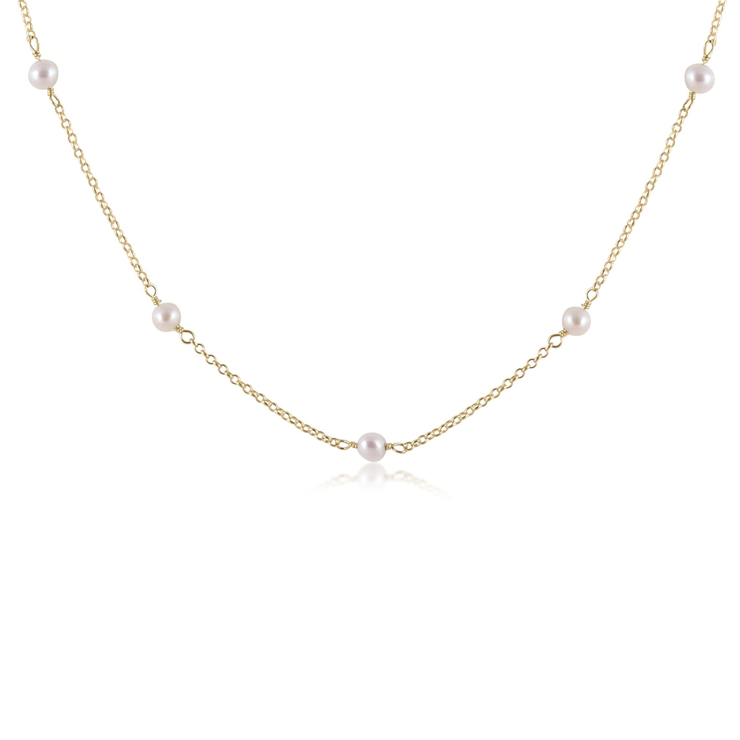 E Newton Choker Simplicity Chain - Gold