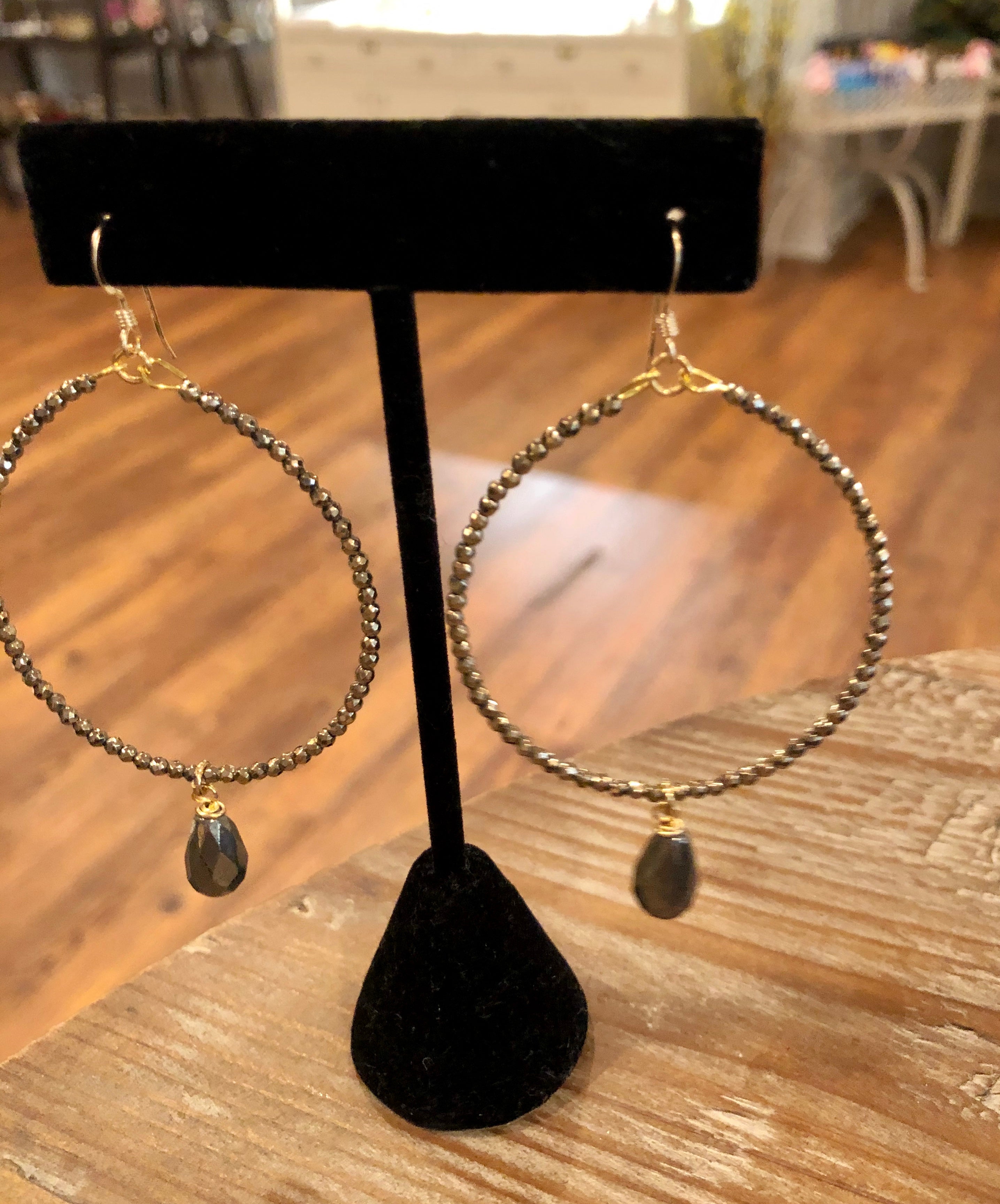 Penny Hoop Earrings