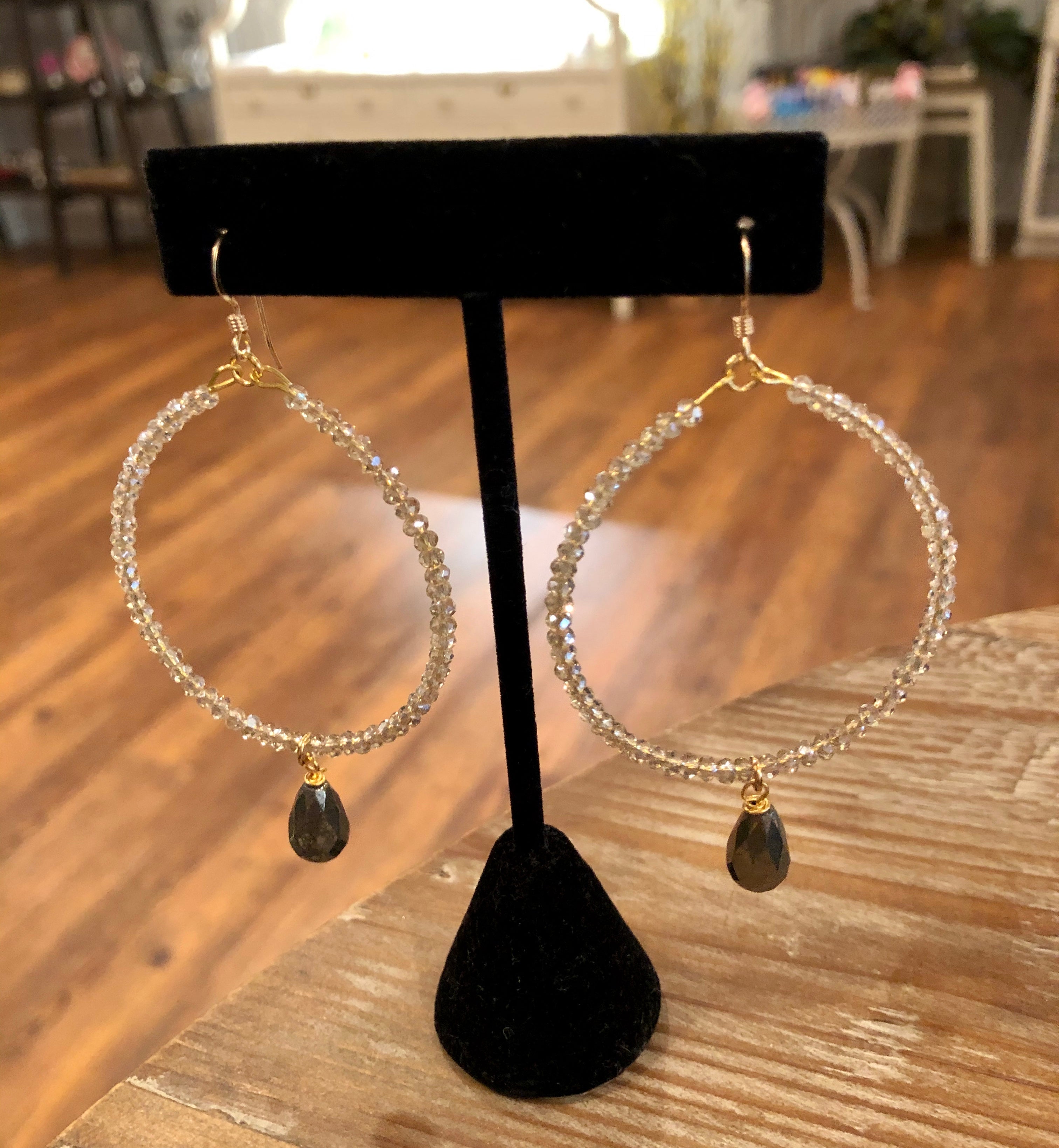 Penny Hoop Earrings