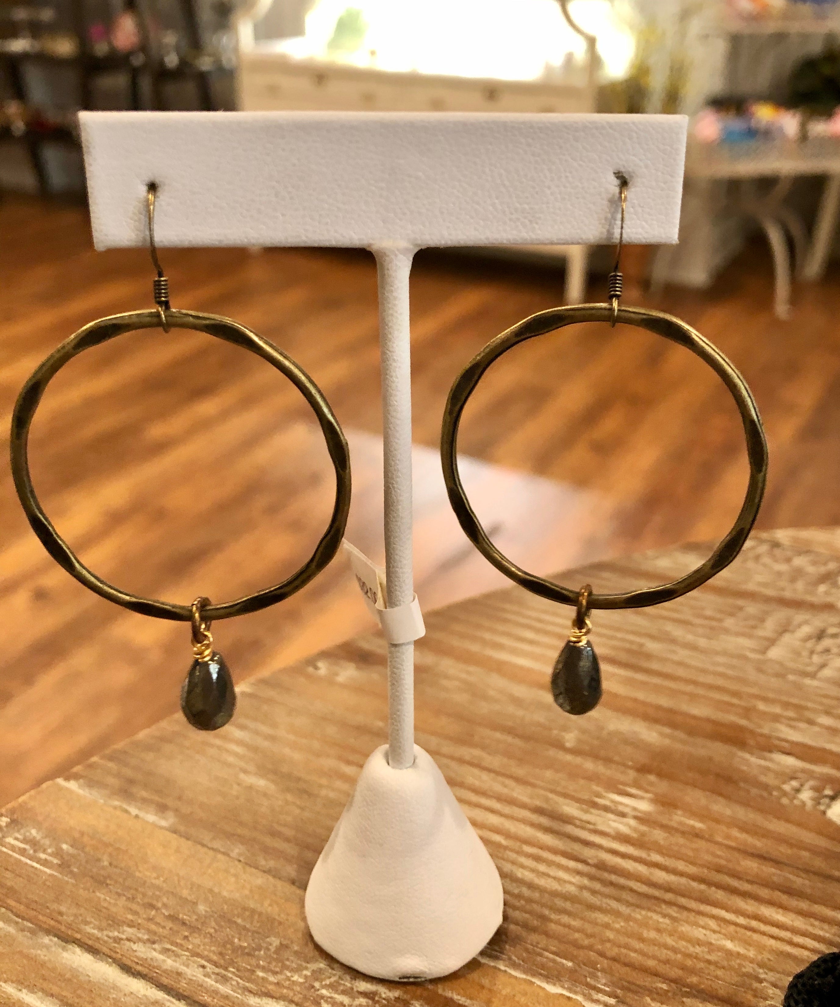 Penny Hoop Earrings