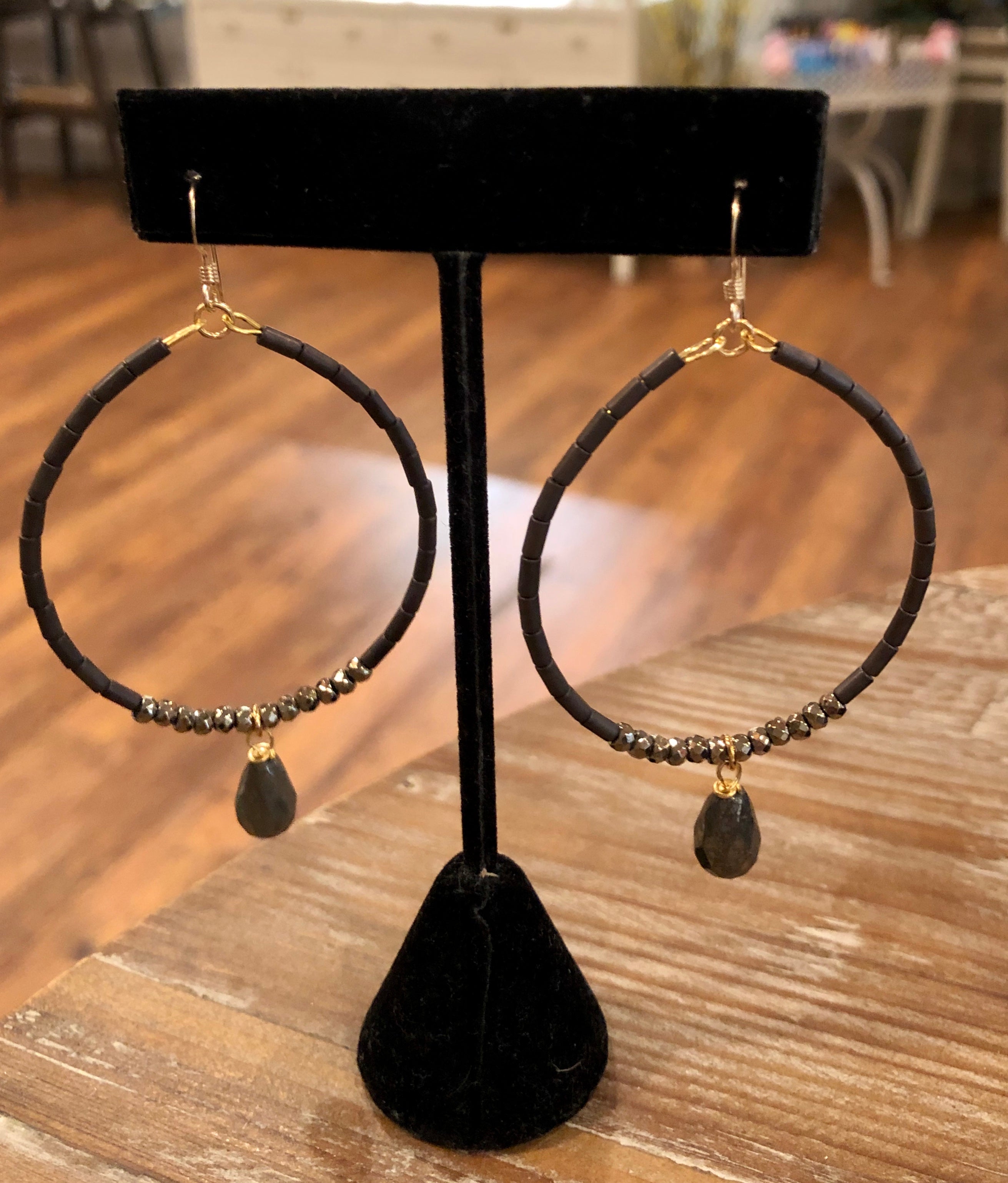 Penny Hoop Earrings