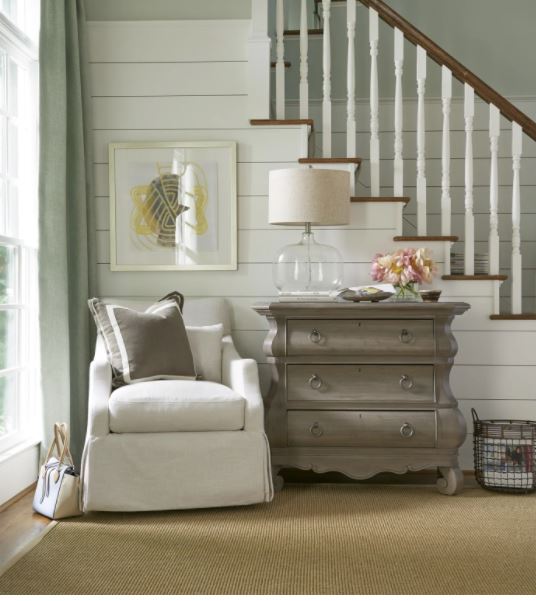 Katie Swivel Glider Accent Chair