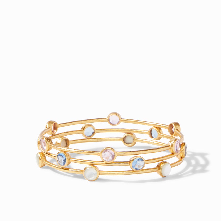 Julie Vos Milano Luxe Bangle - Gold