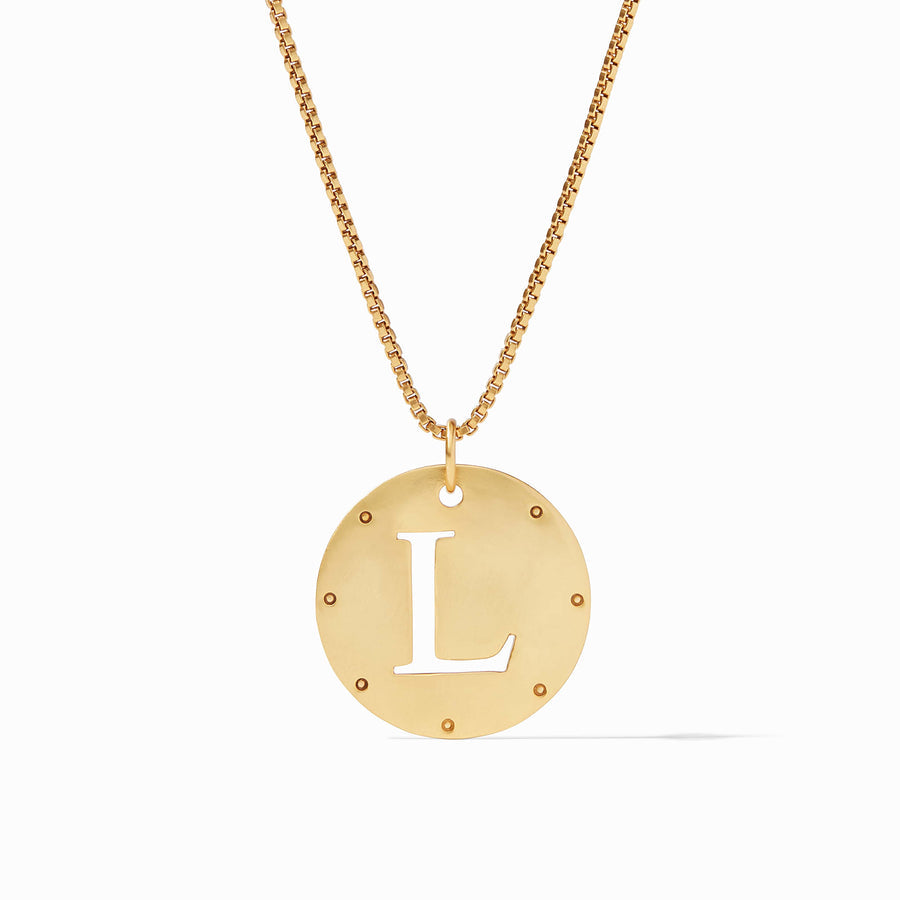 Julie Vos Monogram Pendant