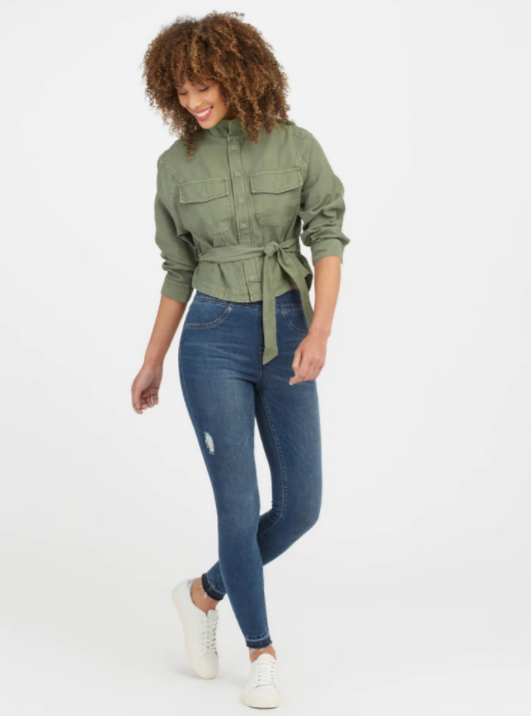 SPANX Distressed Skinny Jeans - Final Sale