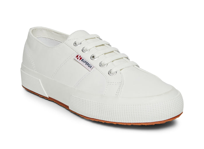 Naplngcotu White Leather Sneaker - Final Sale 50% off in cart