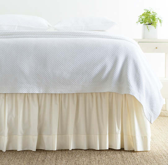 Classic Hemstitch Bedskirt - Final Sale 40% off in cart