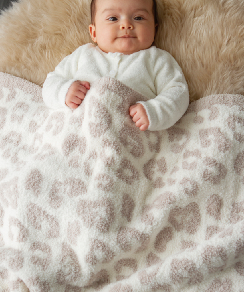 CozyChic Barefoot in the Wild Baby Blanket