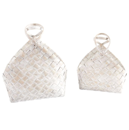 Woven Wood Basket