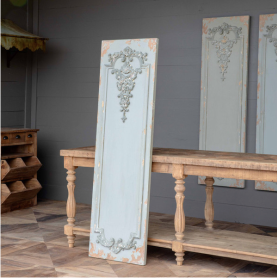 Aged Grey Wall Panel