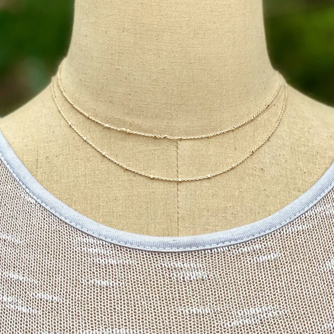 Inspire Designs Sunshine Layered Necklace - Final Sale 30% off in cart