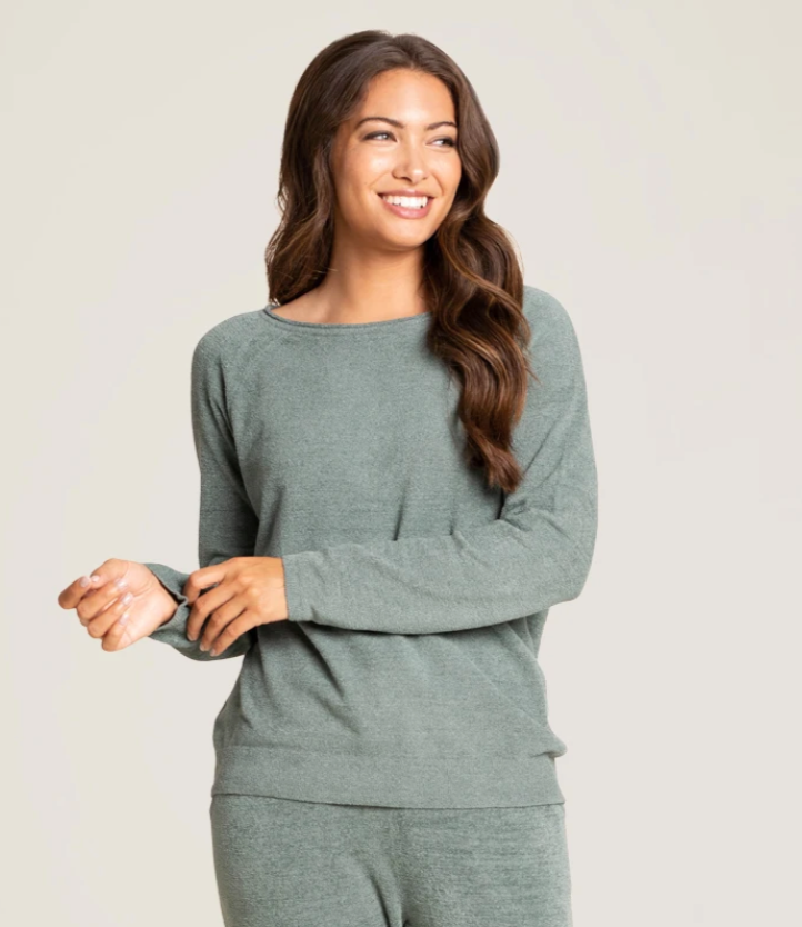 Cozychic Ultra Lite Rolled Neck Pullover