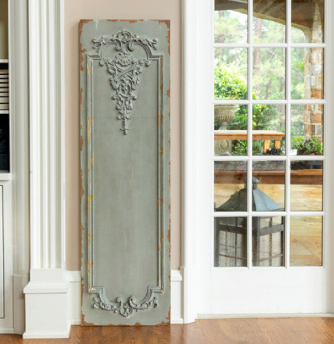 Aged Grey Wall Panel