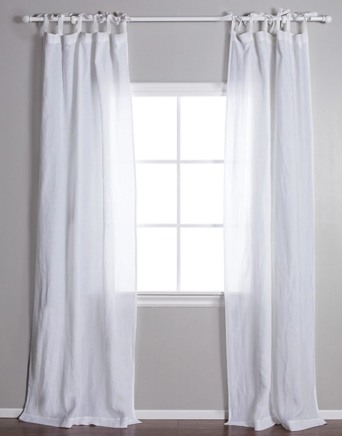 Tie Top Curtains - Final Sale 40% off in cart