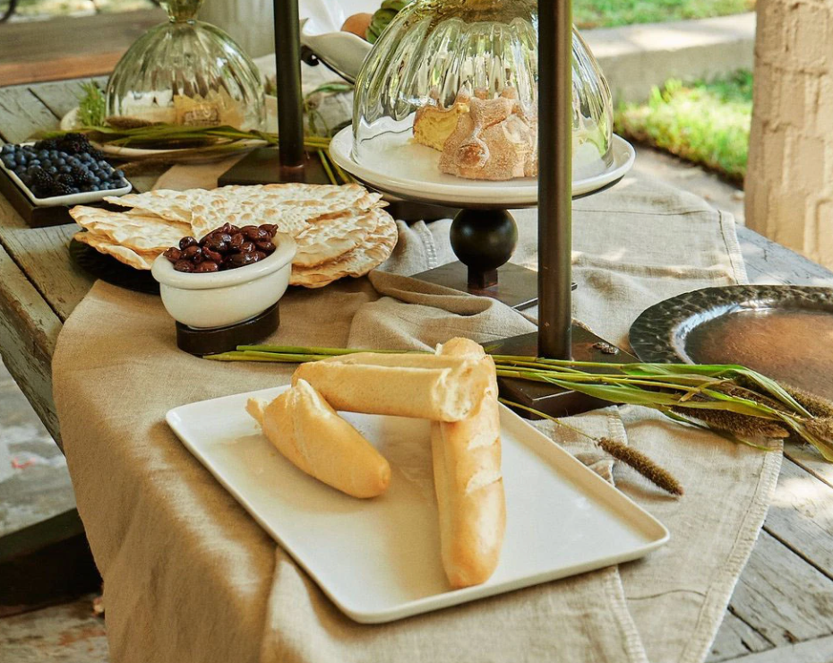 Jan Barboglio Ceramica Blanca Platter