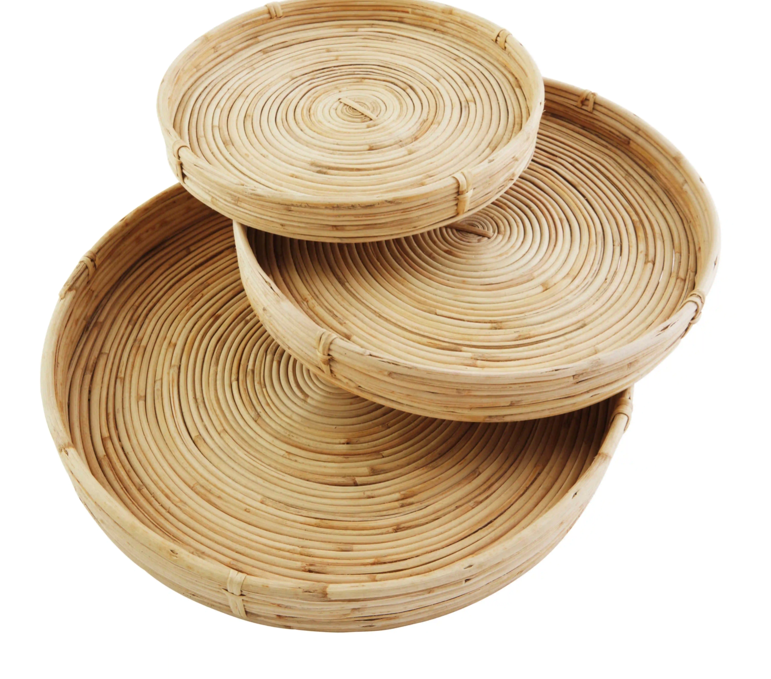 WOVEN CANE TRAY