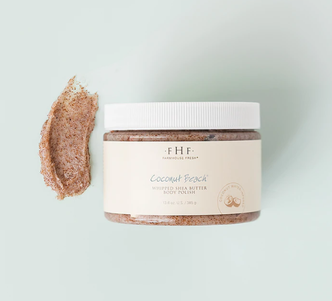 Farmhouse Fresh Coconut Beach Whipped Shea Butter Body Polish