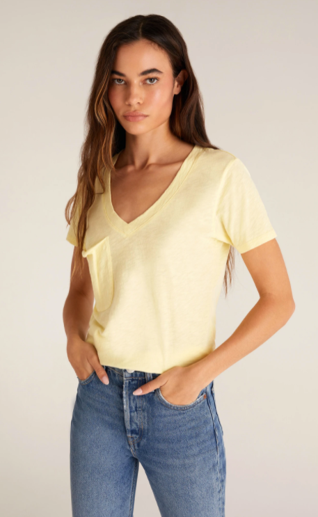 Z Supply The Cotton Slub Pocket Tee - Final Sale 40% off in cart